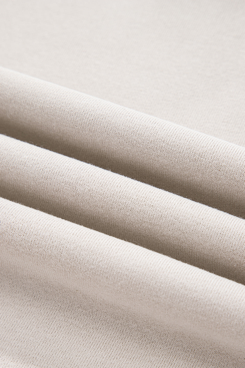 Parchment Striped Colorblock Patchwork Drop Shoulder Sweatshirt