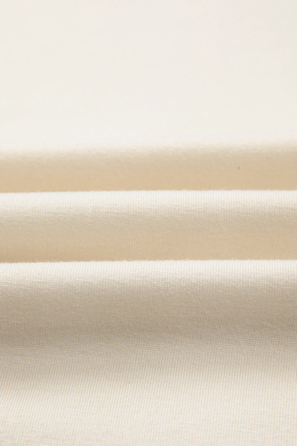 Khaki Stripe Stitched Detail Color Block Patchwork Oversized Pullover Top