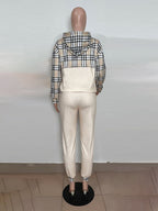 Printed Long-Sleeved Trousers Set High-Quality Sweater Set