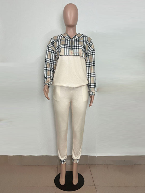 Printed Long-Sleeved Trousers Set High-Quality Sweater Set