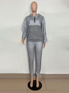 Printed Long-Sleeved Trousers Set High-Quality Sweater Set