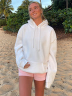 Blue Zone Planet | Anna's Long Sleeve Pocket Loose Warm Hooded Sweatshirt
